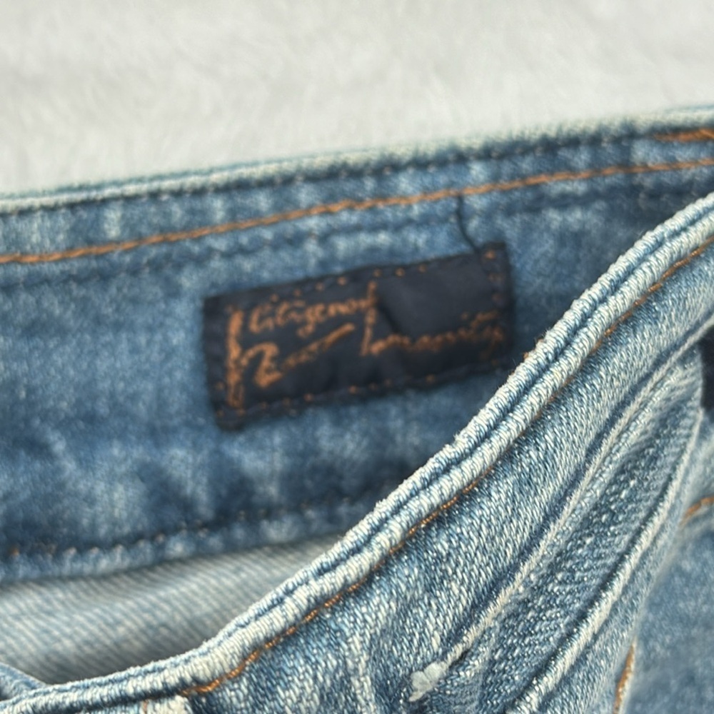 Citizens of humanity, cut off denim jeans shorts size 26 ambre bleached traveler - Picture 6 of 12